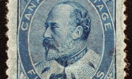 Canada #91vi VF Used 5c Major Misplaced Entry