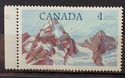 Canada #934 Never Hinged 1984 $1 Shifted Inscription ex Penko