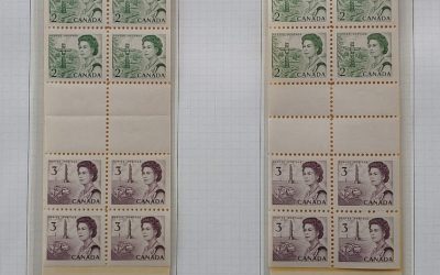 Canada #BK63a-b Never Hinged 1970 Opal Booklet duo (16)