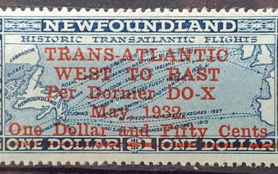 Newfoundland #C12 F/VF Never Hinged 1932 DO-X Airmail
