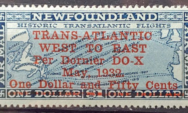 Newfoundland #C12 F/VF Never Hinged 1932 DO-X Airmail
