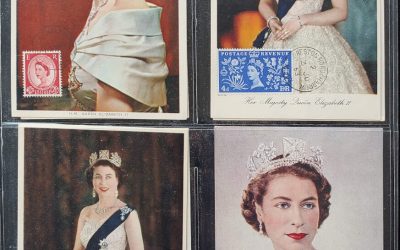 G.B. 7 Mar/13 Jun 1953 unaddressed QEII colour Postcards (8)