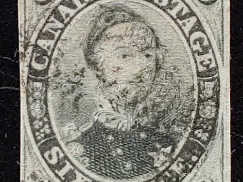 Canada #5 Fine Used 1855 6d Albert