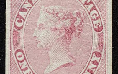 Canada #8 Fine Unused 1857 1/2d Rose, 2021 Greene Cert.