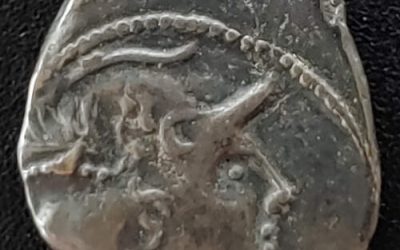 Allobroges 1st Century BC 2.15gm Silver Quinarius