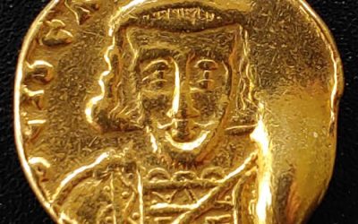 Byzantine 698-705 AD Tiberius III 4.51gm Gold Solidus
