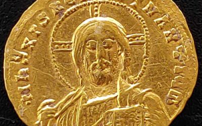 Constantine VII 945-959 AD 4.47gm Gold Solidus w/ Romanus II