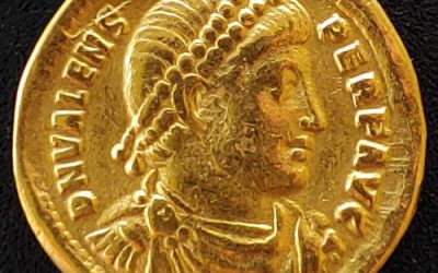 Valens 364-378 AD 4.38gm Gold Solidus struck at Antioch