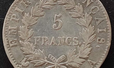 France abt VF 1810A Napoleon Paris Mint Silver 5 Francs .7234oz ASW