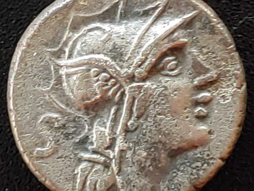 D. Silanus LF 91BC 3.86gm Silver Denarius w/ Roma etc