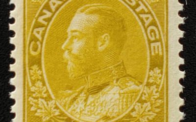 Canada #110 VFNH 1922 4c Admiral shade
