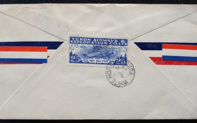Canada #CL42f 2 Apr 1928 27c Mayo Landing/Whitehorse Roessler Cvr