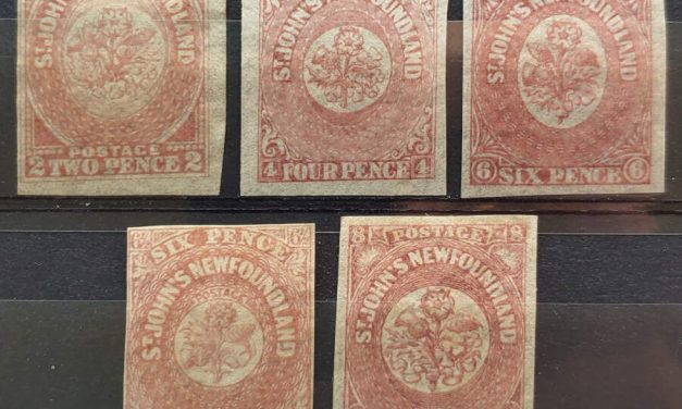 Newfoundland #17-18, 20-22i Mint 1861/62 last Watermarked (5)