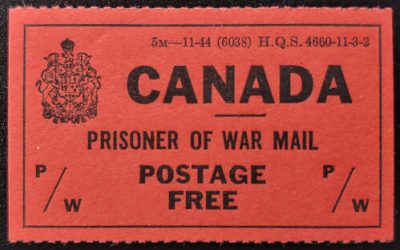 Canada #PWF4 VFNH 1944 P.O.W. Free Frank