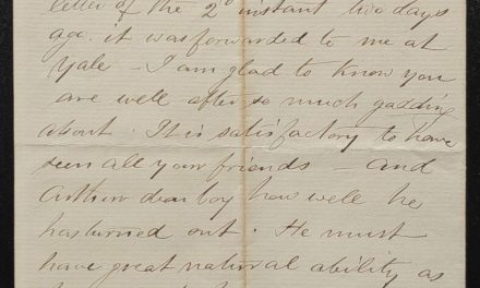 New Westminster, B.C. 18 July 1882 3-pg Marcus Smith letter to wife