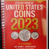 A Guide Book of United States Coins 2023, 76th Edition. R.S. Yeoman. 468 pages.