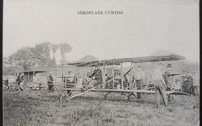 Curtiss Aeroplane Unused circa 1910 Postcard