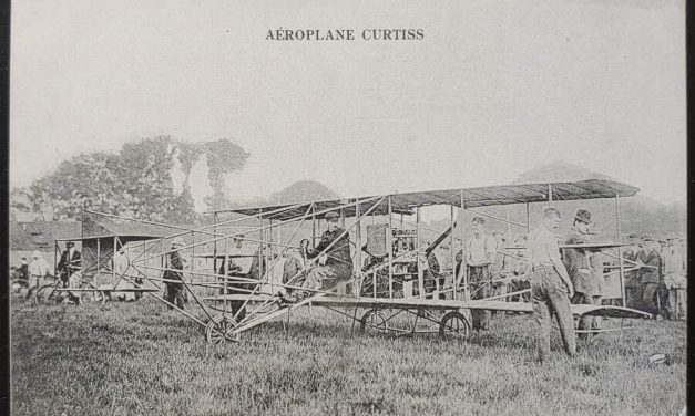 Curtiss Aeroplane Unused circa 1910 Postcard