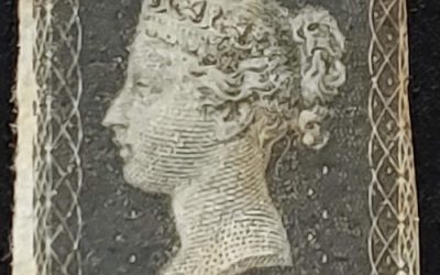 G.B. #1 Fine Never Hinged appearing 1840 1d Black, age toning