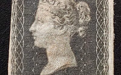 G.B. #1 Fine Mint HHR OG 1840 1d Black Position L-D