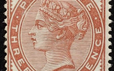 G.B. #80 Fine Mint 1880/81 1.5d Red Brown Victoria