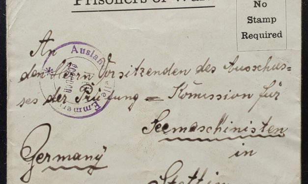 Isle of Man dual Censored WW1 POW Cover to Germany