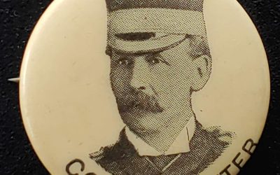 Boer War Colonel Otter 20mm Pinback badge