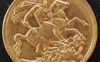 Australia XF 1893M Queen Victoria Gold Sovereign .2355oz AGW