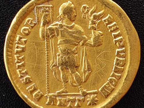 Valentinian I 364-375 AD 4.25gm Gold Solidus
