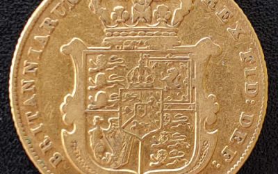 G.B./Colonial Canada abt VF 1830 George IV Gold Sovereign