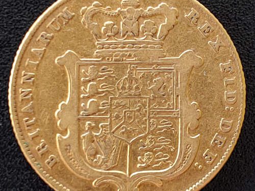 G.B./Colonial Canada abt VF 1830 George IV Gold Sovereign
