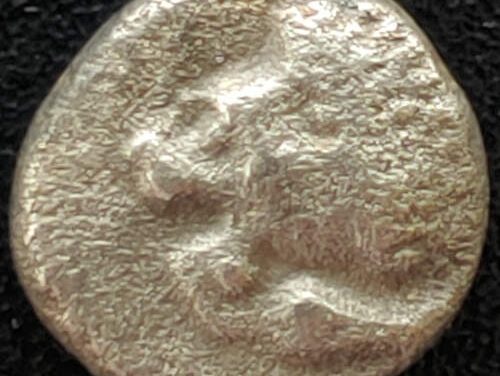 Greece/Ionia-Miletos Late 6th Century BC 1gm Silver Diobol