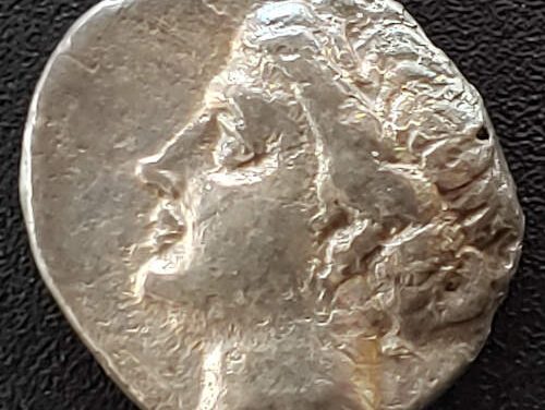 Greece/Euboea-Eretria 357-267 BC 3gm Silver Drachm w/ Nymph etc