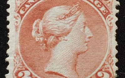 Canada #25b Fine Unused 1868 3c Large Queen