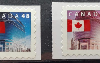 Canada #1931c VFNH 2002 48c Missing Blue Colour w/ normal