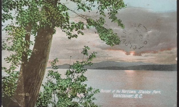 Kensington Prairie, RF E 1909 1c Stanley Park Postcard