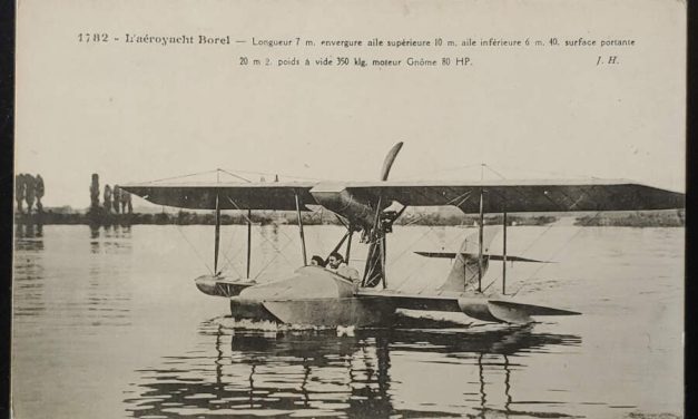Aeroyacht Borel Unused J. Hauser circa 1910 Aviation Postcard