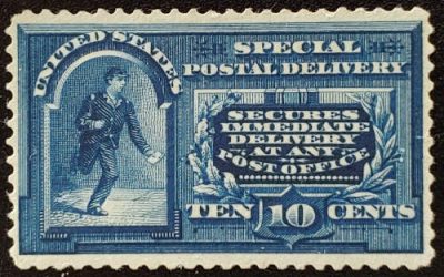 U.S.A. #E4 VF Unused 1894 10c Special Delivery