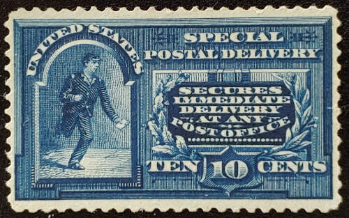 U.S.A. #E4 VF Unused 1894 10c Special Delivery