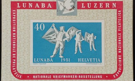 Switzerland #B206 VFNH 1951 Imperforate Souvenir Sheet