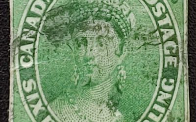 Canada #9 Fine Used 1857 7.5d shade