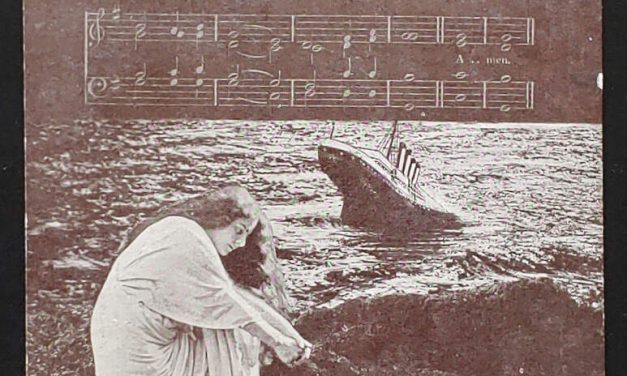 RMS Titanic Unused Nearer My God to Thee Postcard