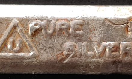 B.C. Centennial 1971 poured 2 oz pure Silver Bar