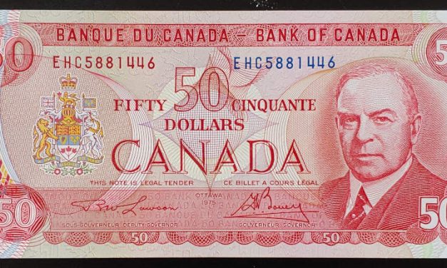 Canada #BC51ai Choice Unc prefix EHC 1975 R.C.M.P.