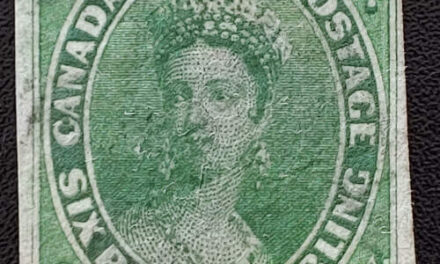Canada #9 Fine Used 1857 7.5d Green $2000