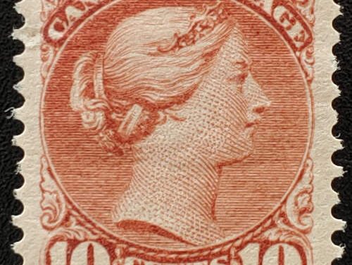 Canada #45 VF Mint 1897 10c Small Queen