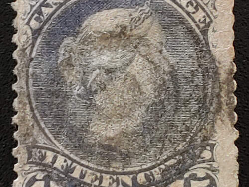 Canada #30c Fine+ Used 15c Thick Paper Large Queen