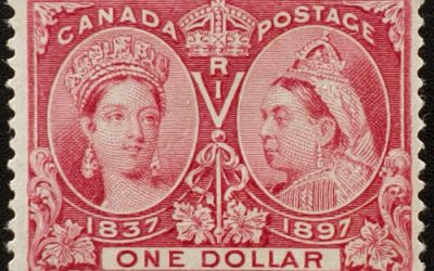 Canada #61 Fine Mint 1897 $1 Jubilee
