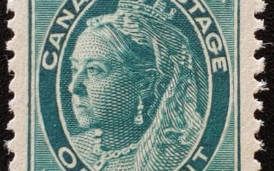 Canada #67 VFNH 1897 1c QV Maple Leaf