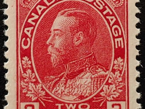 Canada #106 VFNH 1917/22 2c Admiral Shade